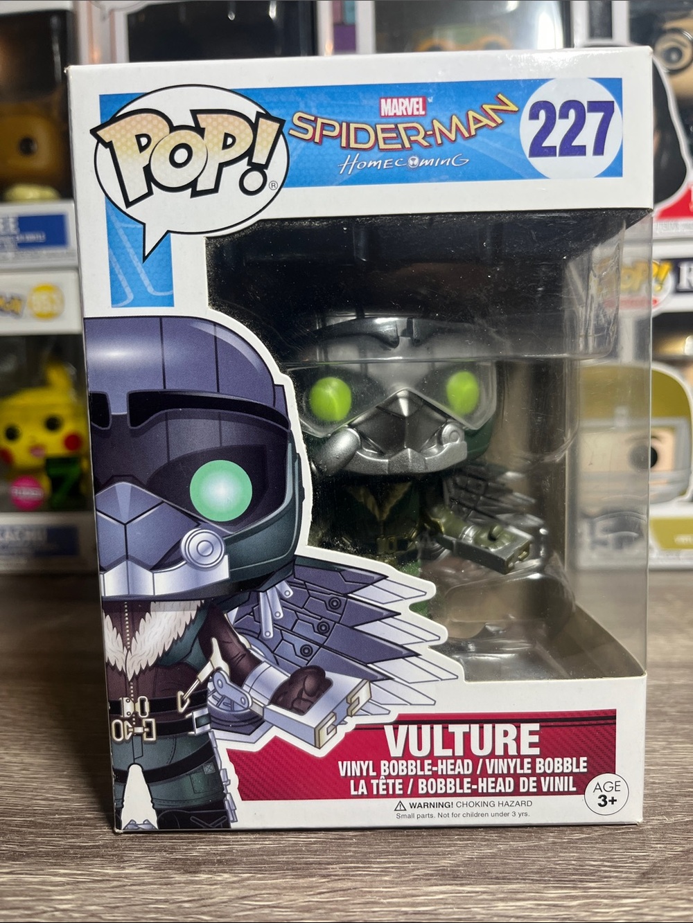 Funko Vulture Pop! Vinyl Figure - Green, Silver, Black